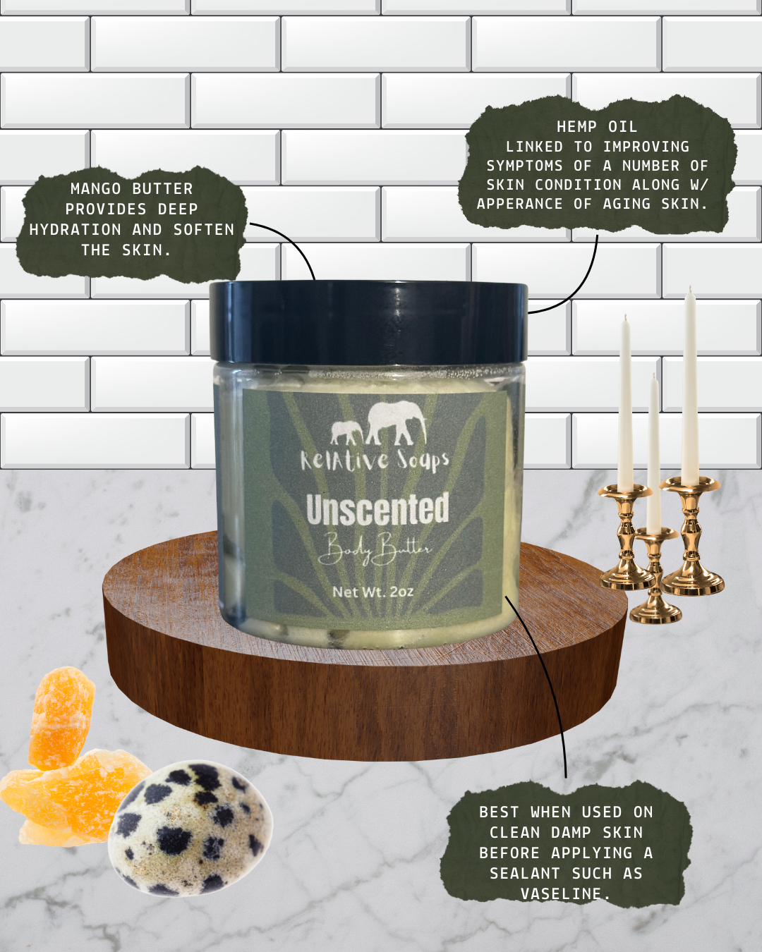 Unscented Body Butter