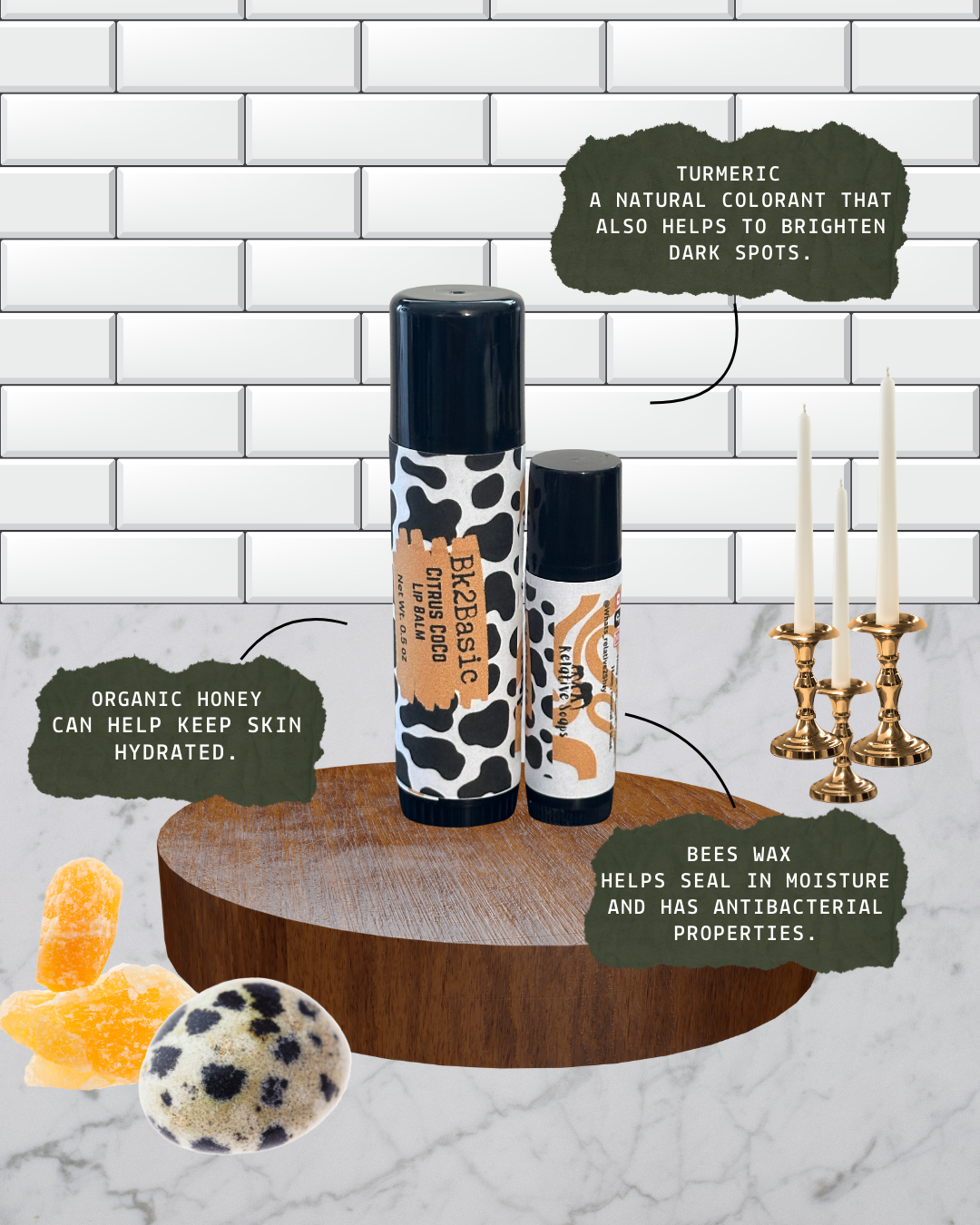 Lux Citrus CoCo Lip Balm