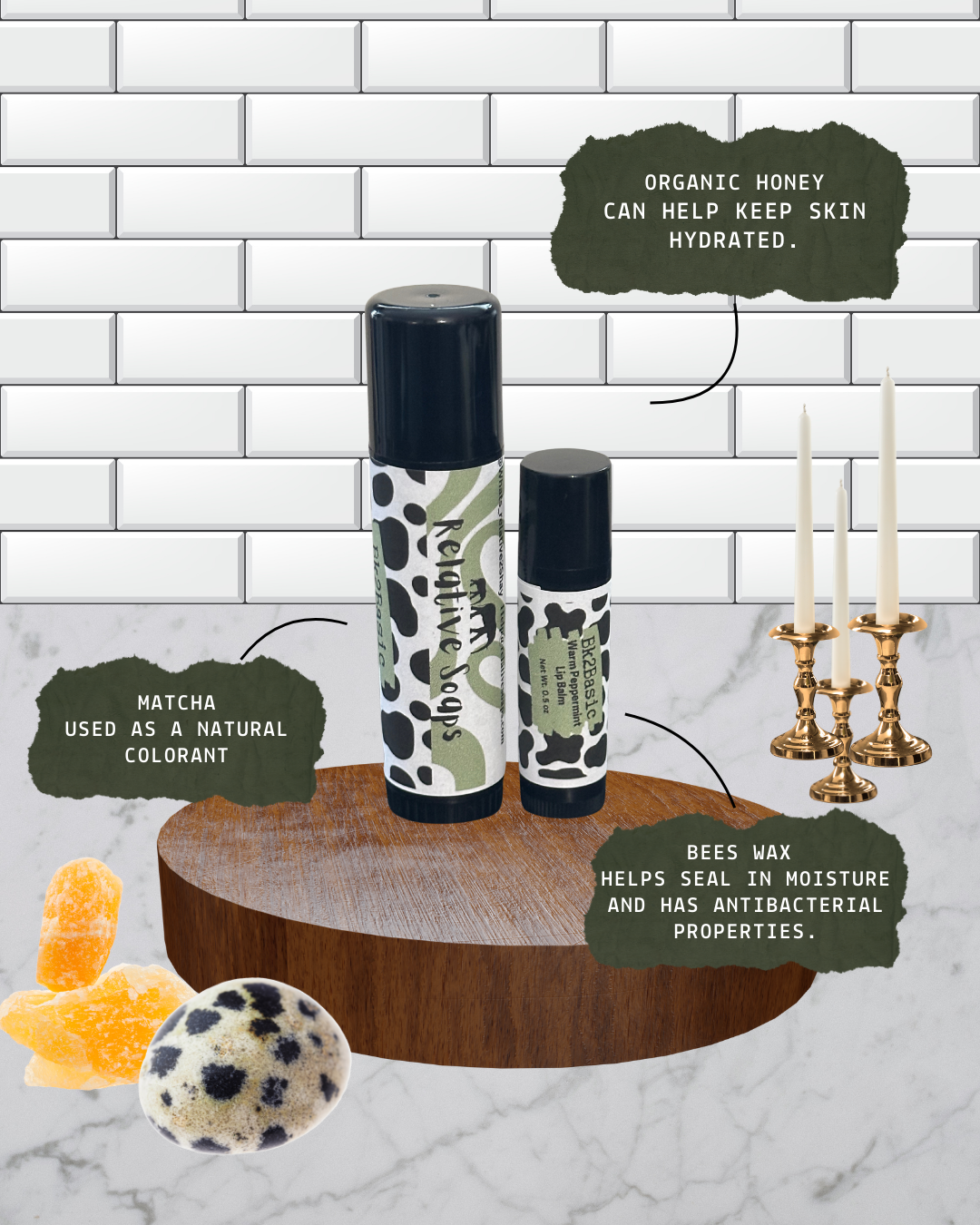 Mini Warm Peppermint Lip Balm