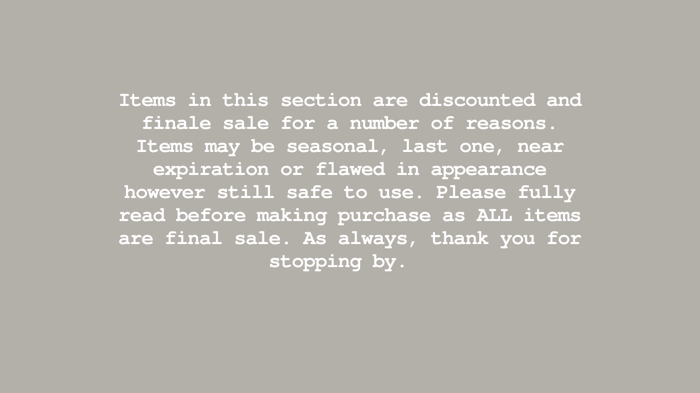 Discounted Items
