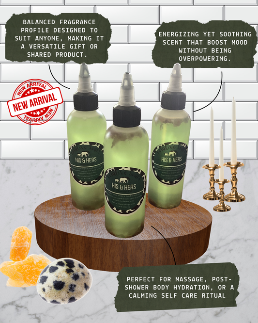 His & Hers Massage oil